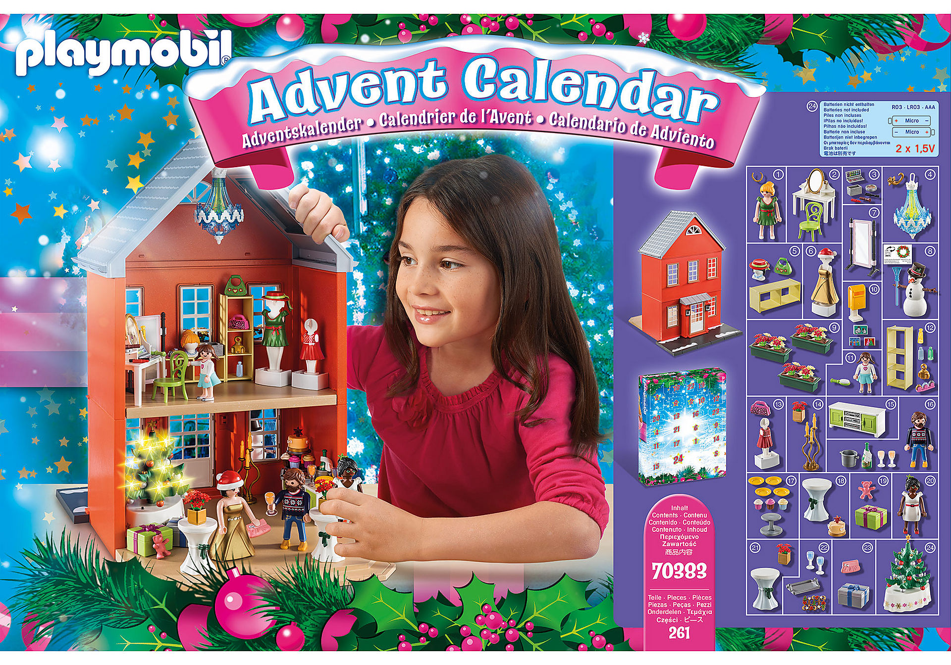 70383 Maxi Calendario dell'Avvento "Natale in famiglia" zoom image4
